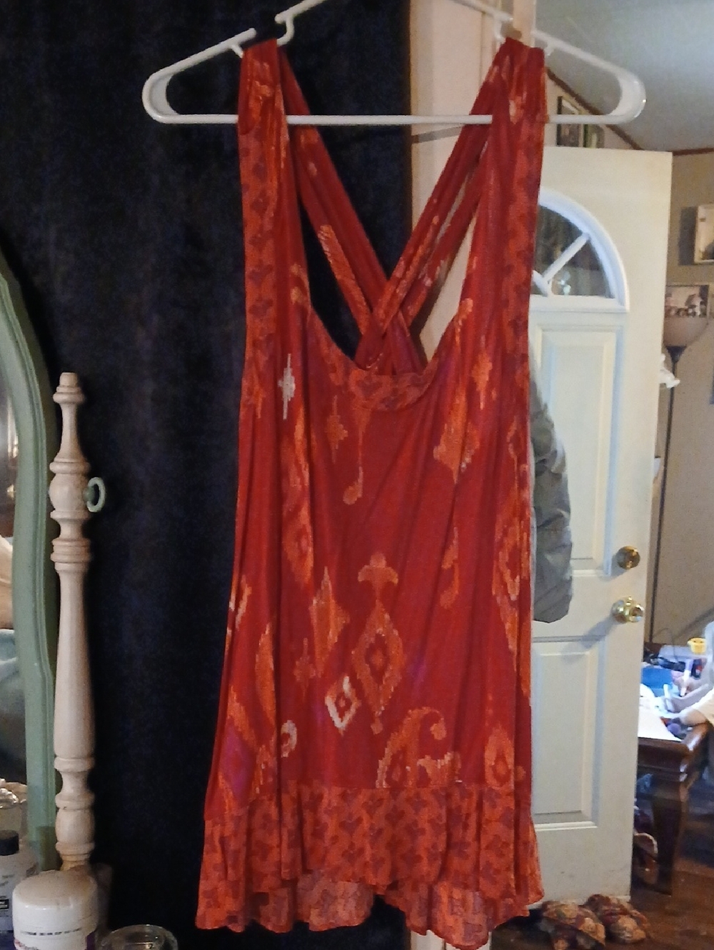 Umi Red Orange Women's Swim Coverup